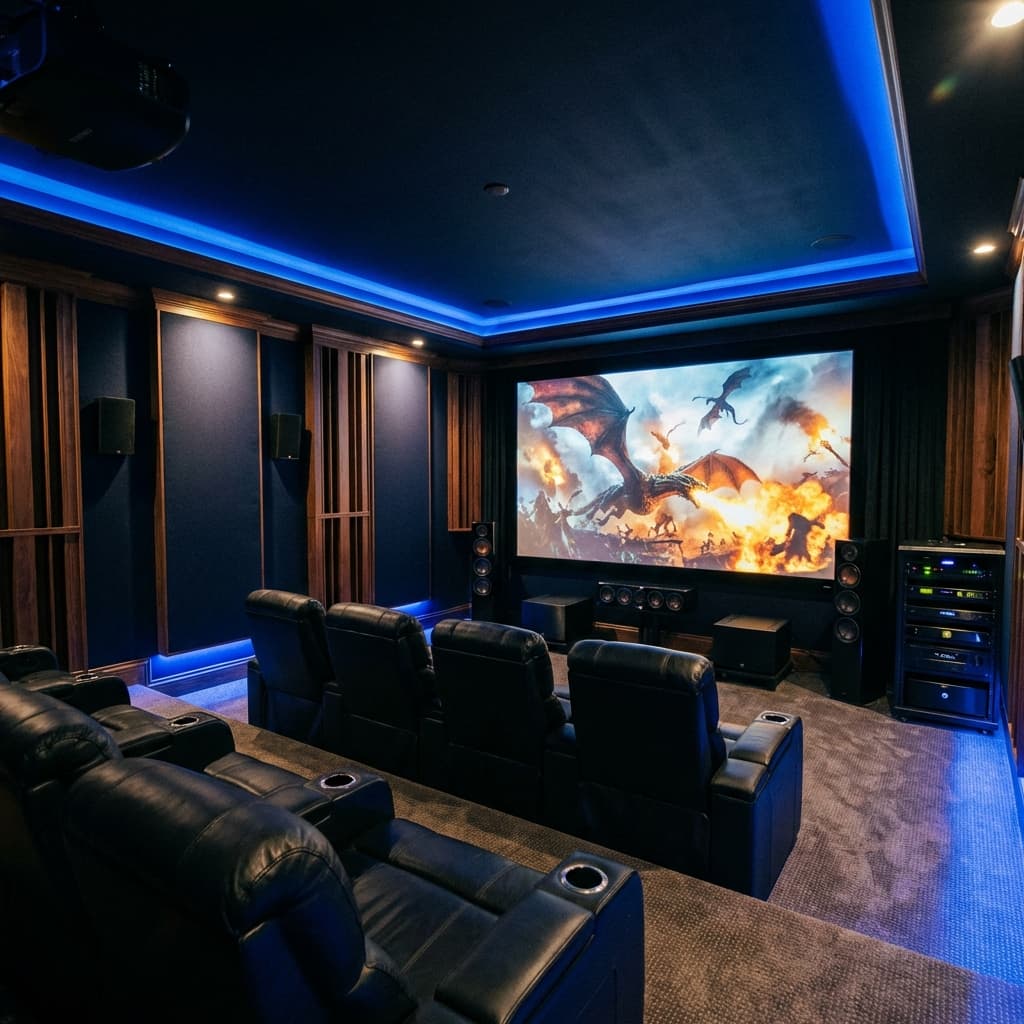 Home Theater Setup - Professional Installation Services in Georgia LasLar Tech Installs - Home Theater Setup Service
